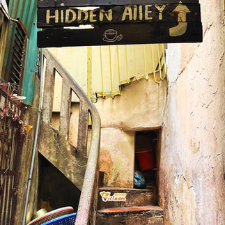Hanoi hidden cafe