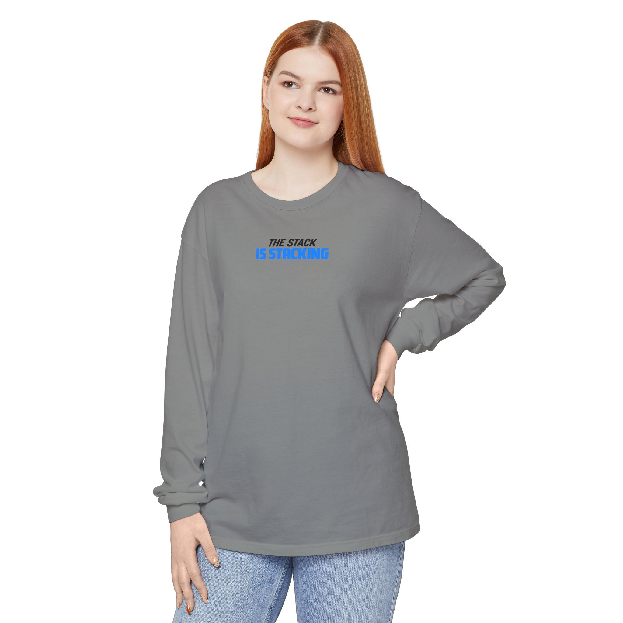The Stack Is Stacking Long Sleeve Tee | Long-Sleeve T-Shirt