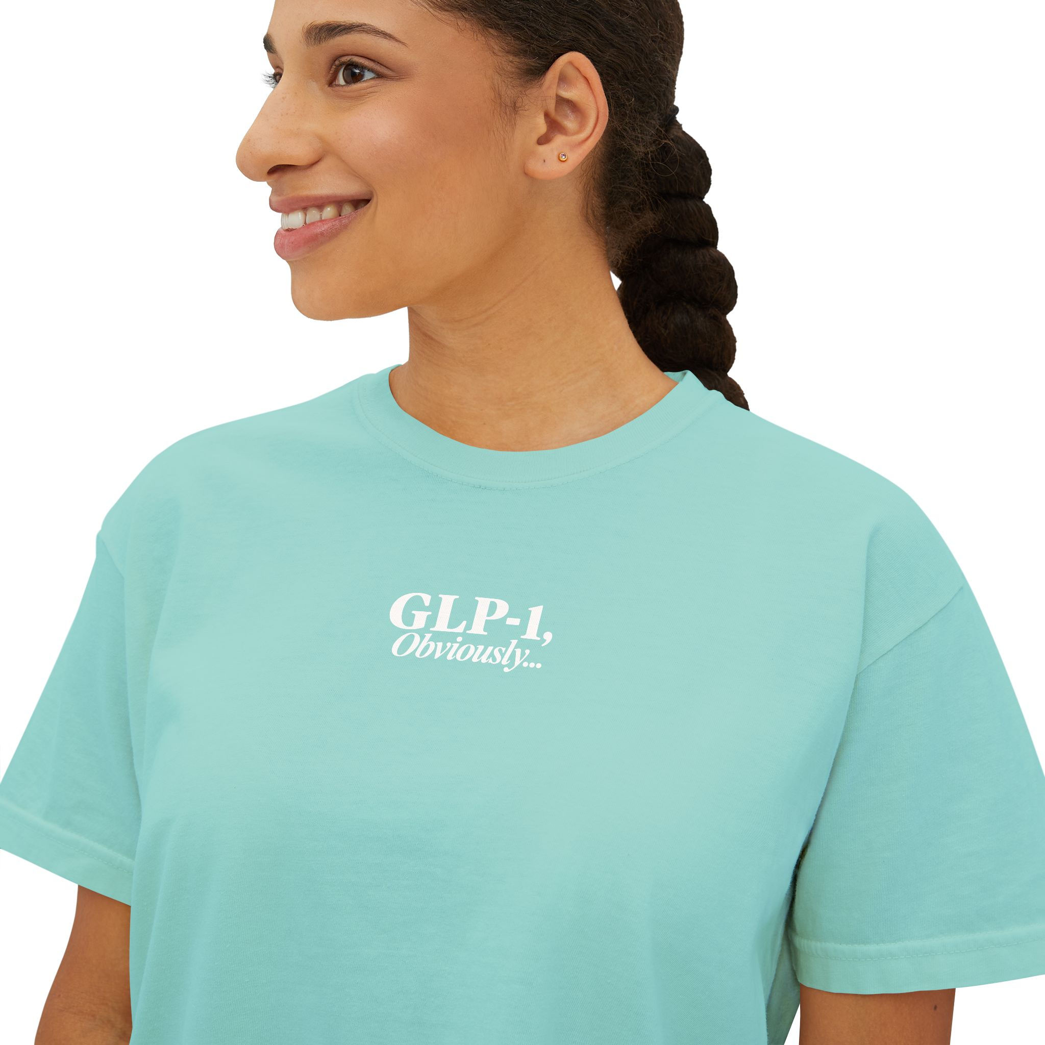 GLP-1, Obviously Boxy Tee | Boxy Cropped T-Shirt