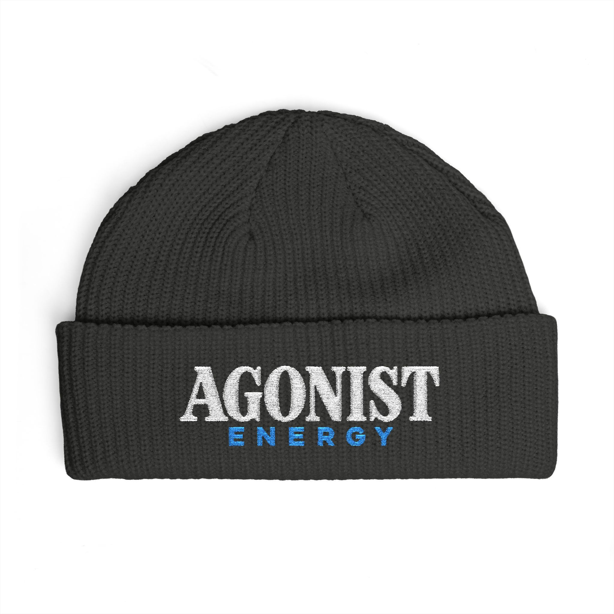 Agonist Energy Cuff Beanie | Embroidered