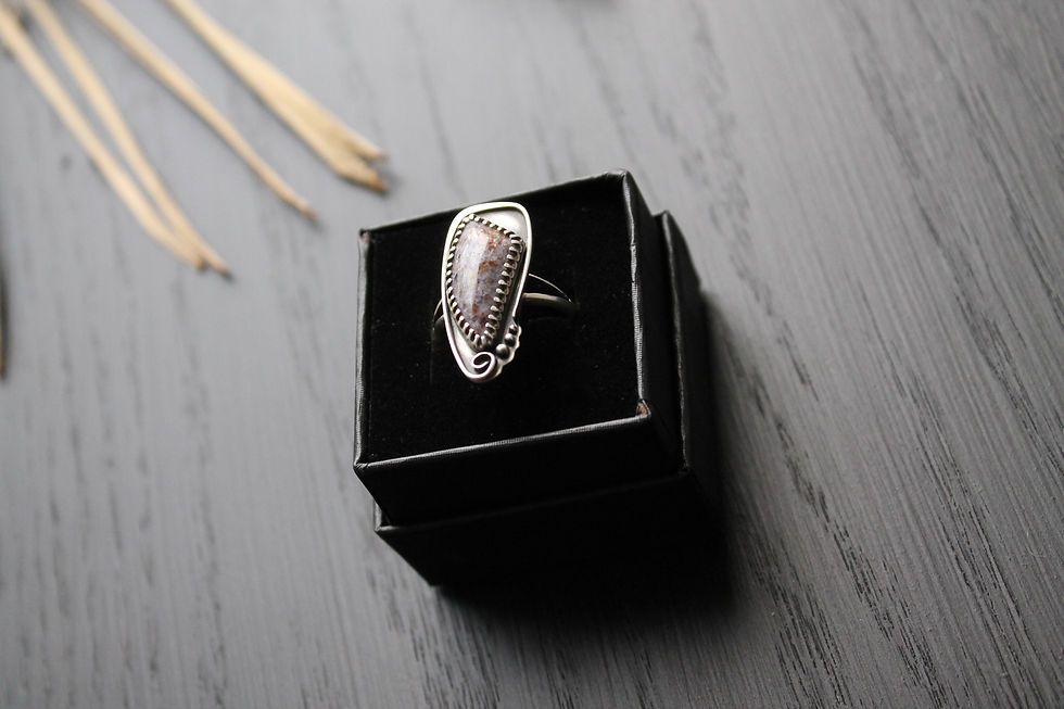 Thumbnail: Infinity Spiral * Louisiana Opal * Le Joie De Vivre * Sz 7.5