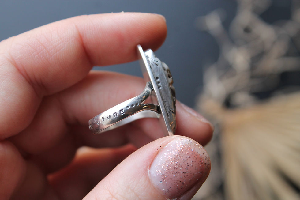 Thumbnail: Infinity Spiral * Louisiana Palm * Le Joie De Vivre * Sz 6.5