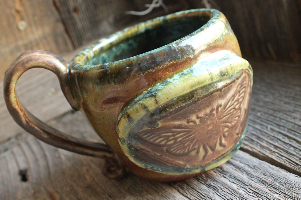 Thumbnail: * Cicada Patch Mug * 8 oz.