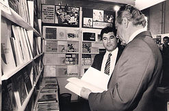 דניאל אופיר עם שמעון פרס