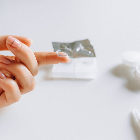 Entender uma prescrição de lentes de contacto