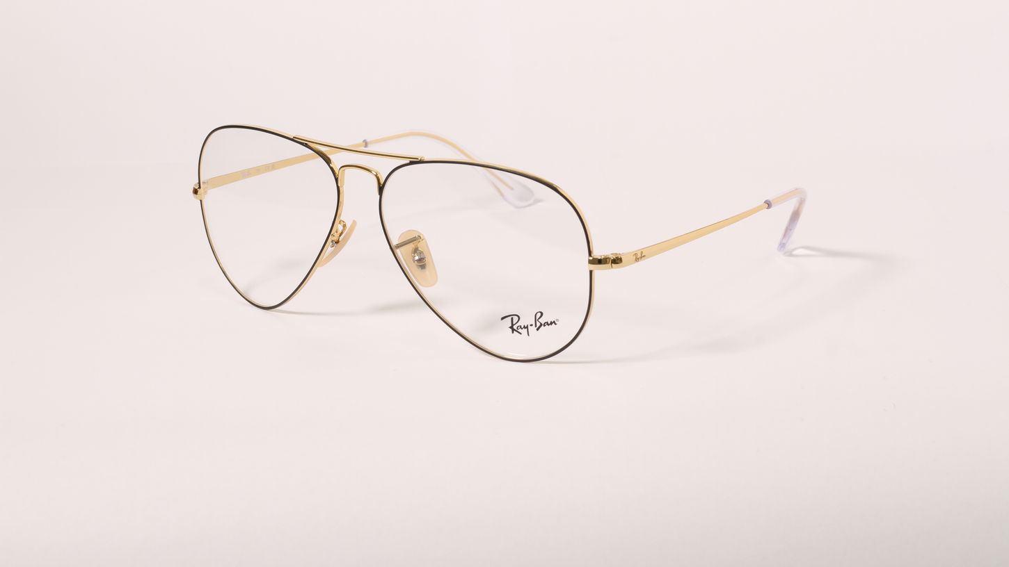 Óculos Ray Ban RB6489 2890 58*14 AVIATOR, metal, aviador, dourados