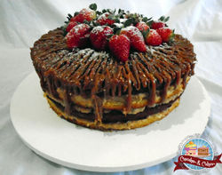 Naked Cake de Amendoim
