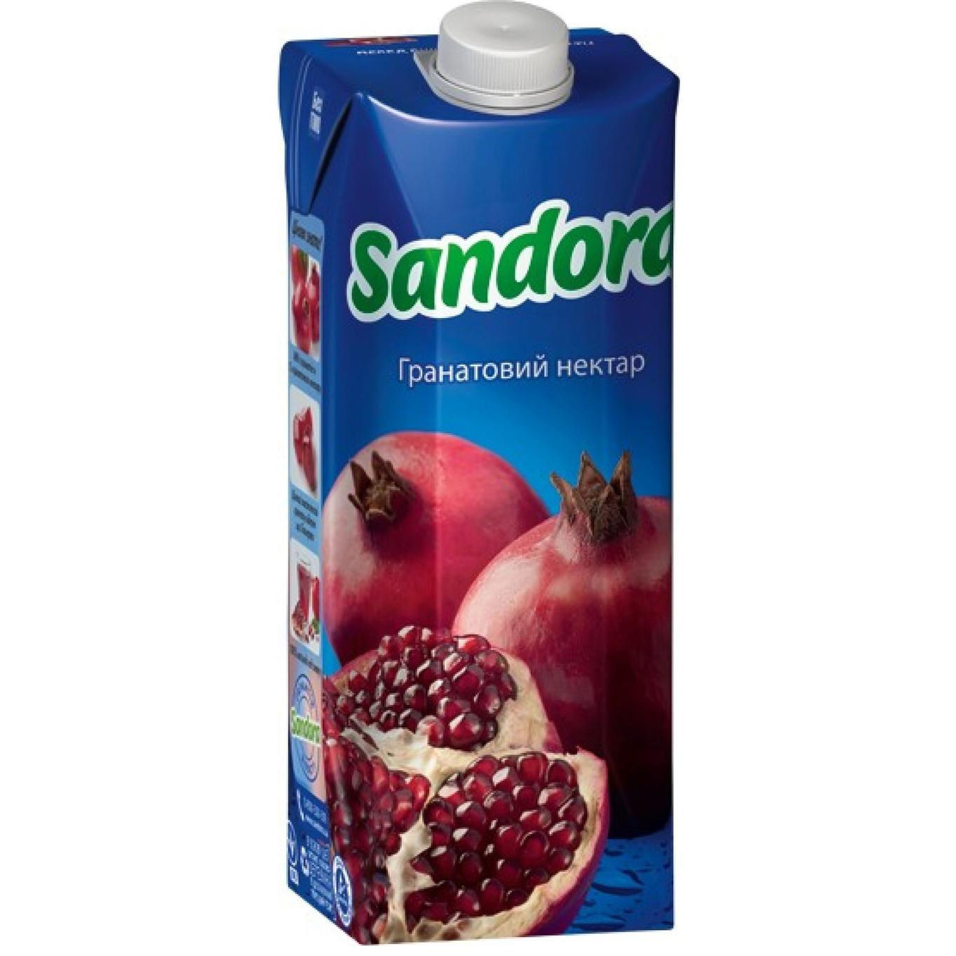 Сік Сандора Гранатовий Нектар 0,95 мл