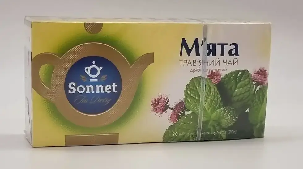Чай Сонет м"ята 20 шт