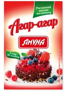 Агар- Агар харчовий.8гр.ТМ Ямуна.