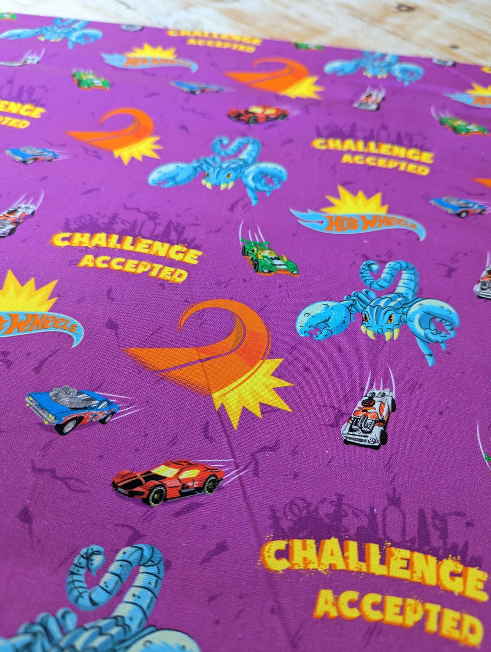 Thumbnail: Purple fabric with 