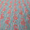 Thumbnail: Pink seahorses pattern on blue fabric background Art Nouveau Fabric Fat Quarters.