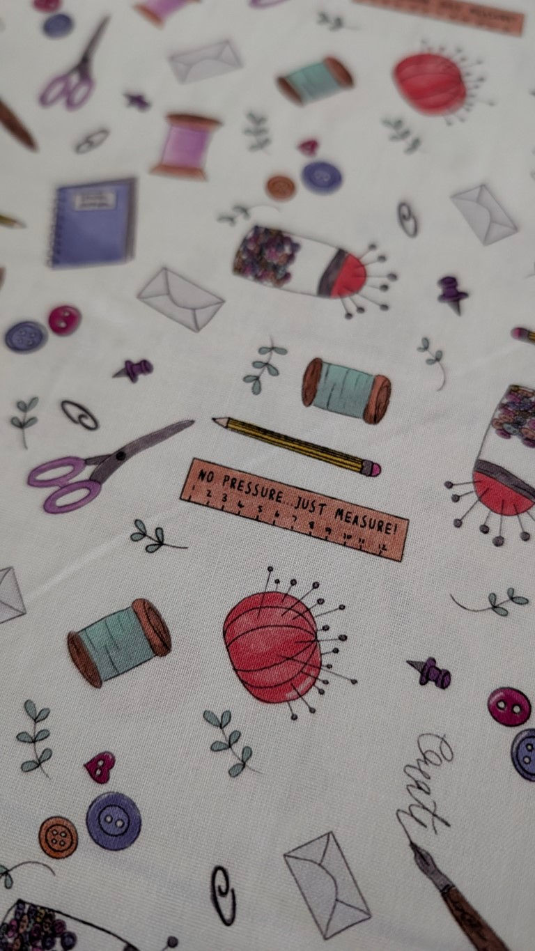 Thumbnail: Crafting and Sewing Themed Fabric - Procraftination by The Fabric Squirrel