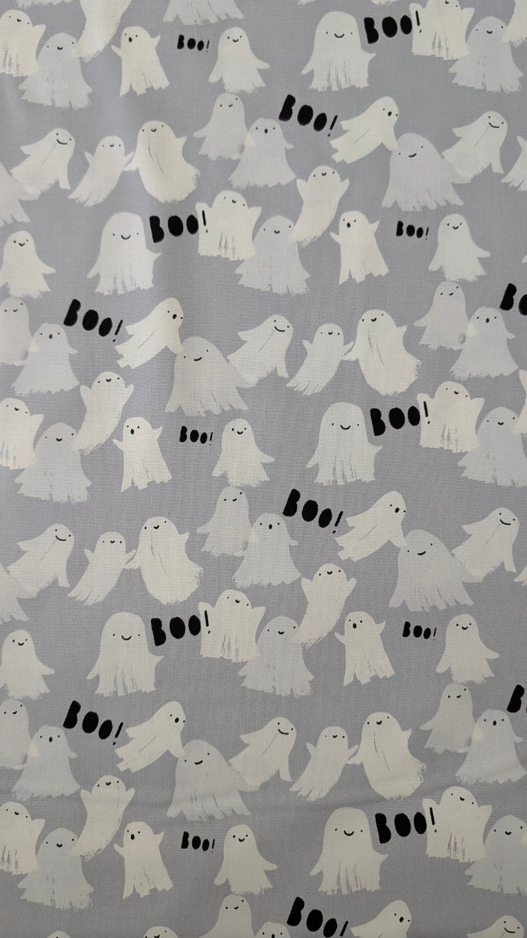 Thumbnail: Ghosts  Fabric | Sweet Treats Quilting Cotton by FIGO Fabrics