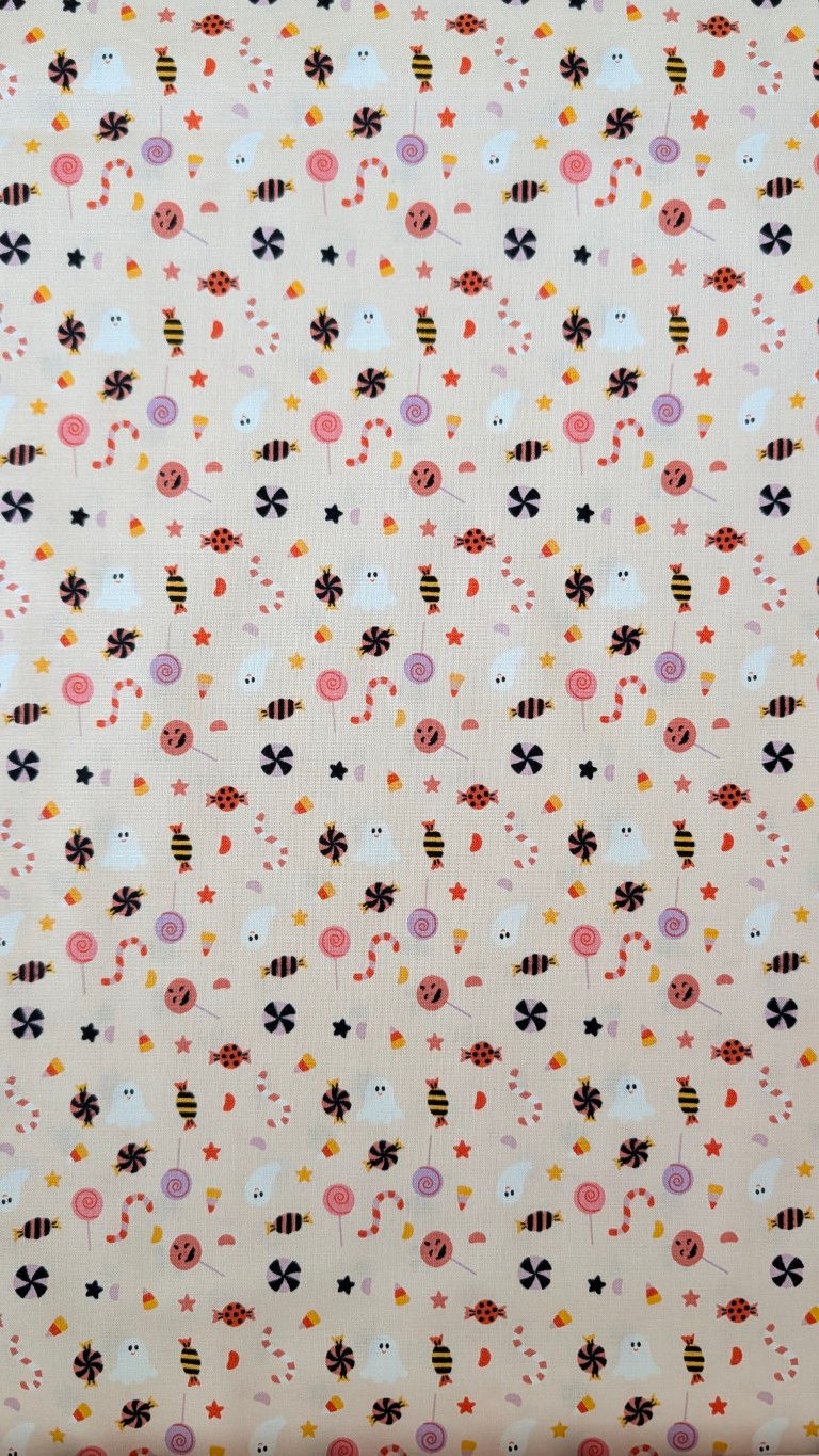 Thumbnail: Candies Fabric | Sweet Treats Quilting Cotton by FIGO Fabrics