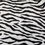 Thumbnail: Black and white patterned zebra stripe fabric background. The Fabric Squirrel.