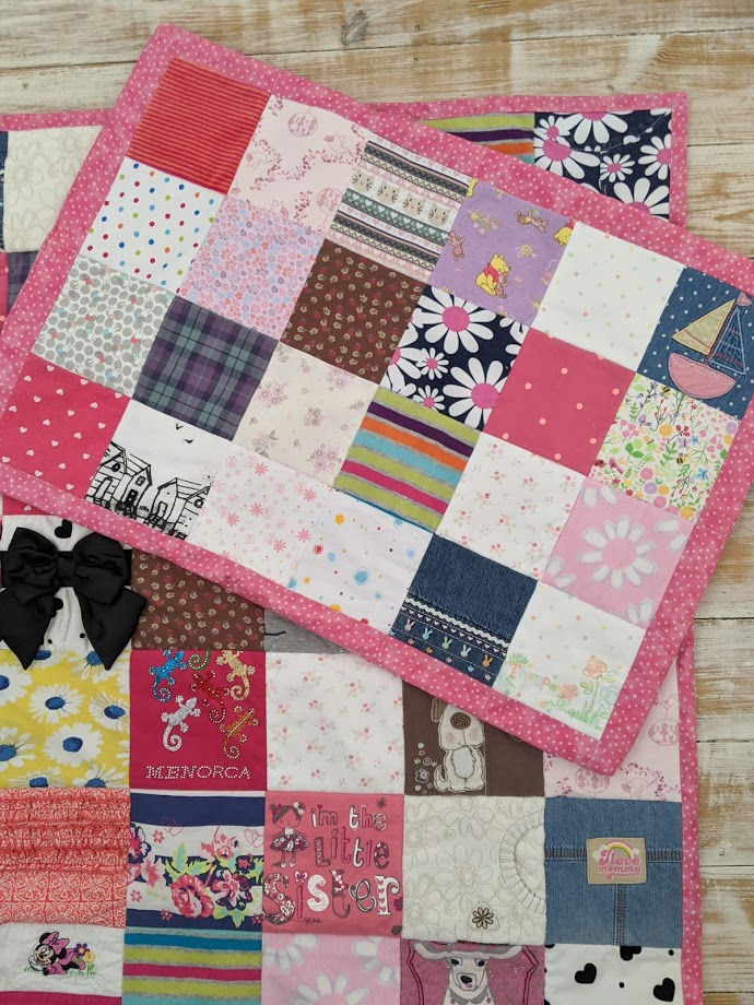 Thumbnail: Keepsake pillow case and matching quilt