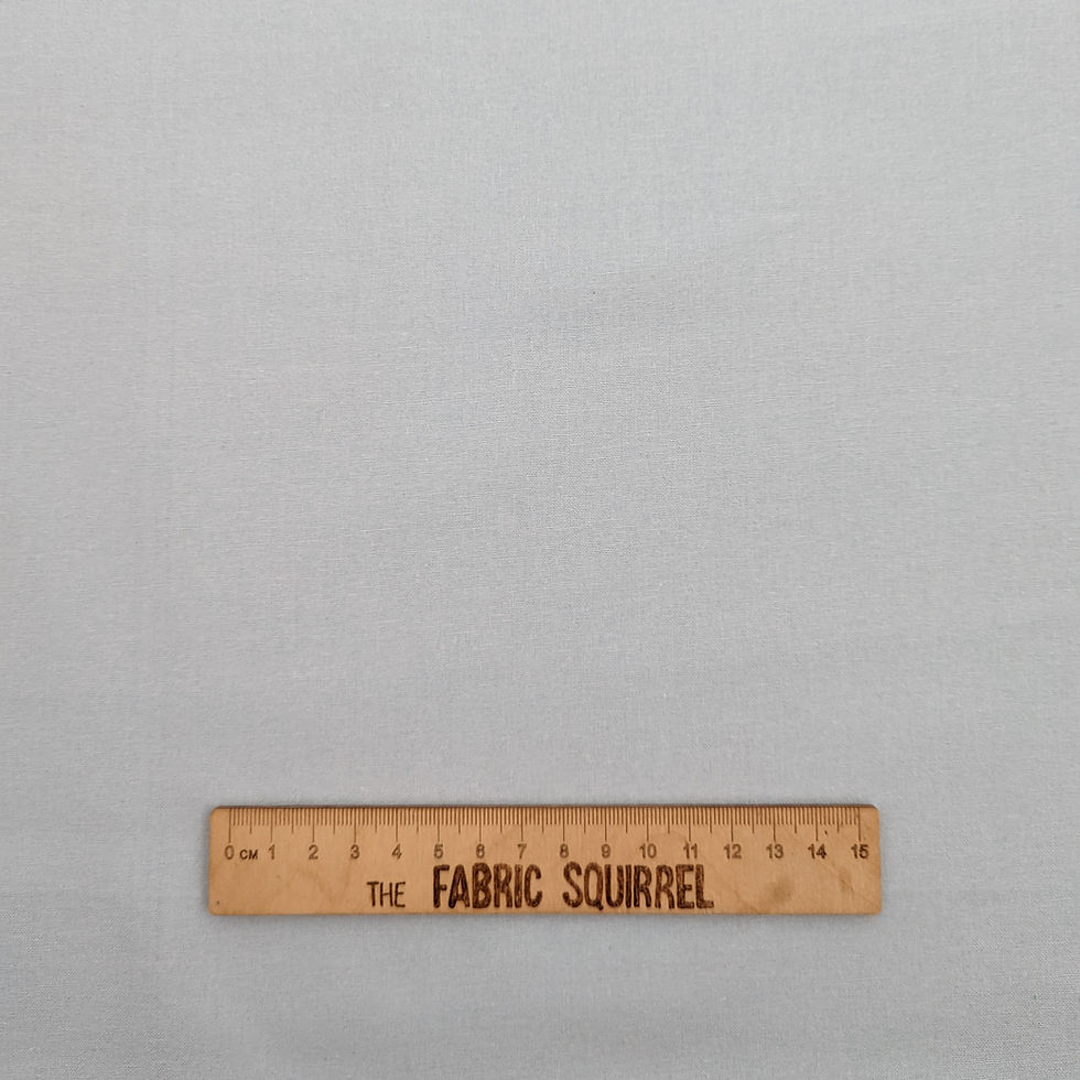 Light gray fabric with a ruler, 
