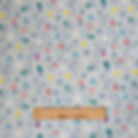 Chicks & Bunnies on Light Blue Fabric - Spring Treats by Lewis and Irene