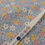 Thumbnail: Floral fabric with flowers featuring blue, pink and yellow Cottage Bliss Fabric Squirrel.
