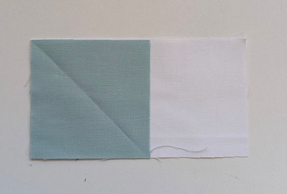 1 flying geese method step 1