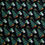 Thumbnail: Fabric with Yoda, Christmas trees on black background. Pets Post Fabric.