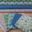 Thumbnail: Various fabric rolls and folded fabrics, Sage Bauble Fabric - Snowfall from Figo Fabric.