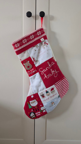 white christmas dresses Holiday Stocking Ornament Wedding Dress Keepsake main image 1