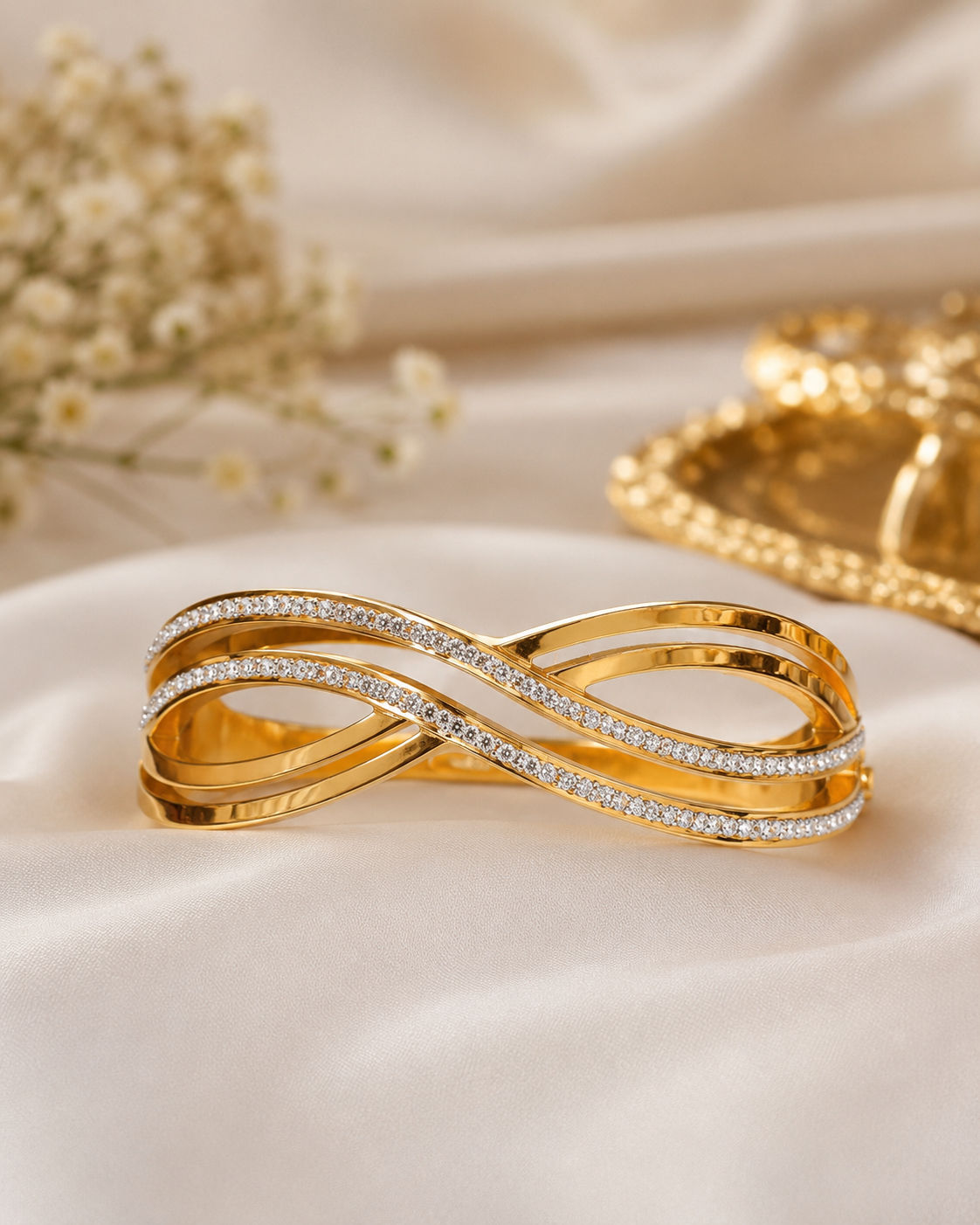 Infinity Sparkle Anti-Tarnish Bracelet