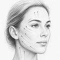 Behandlungsbereich Gesichtsprofil – Faltenunterspritzung bei Dr. Marc