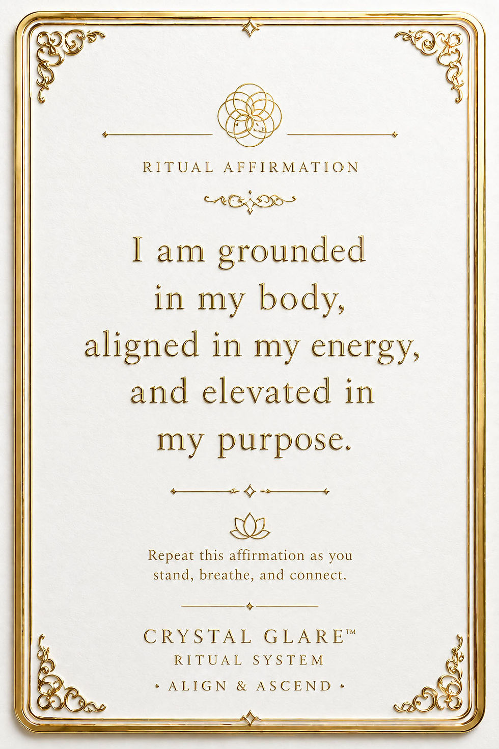 Thumbnail: Crystal Glare™ Chakra Grounding Ritual Mat