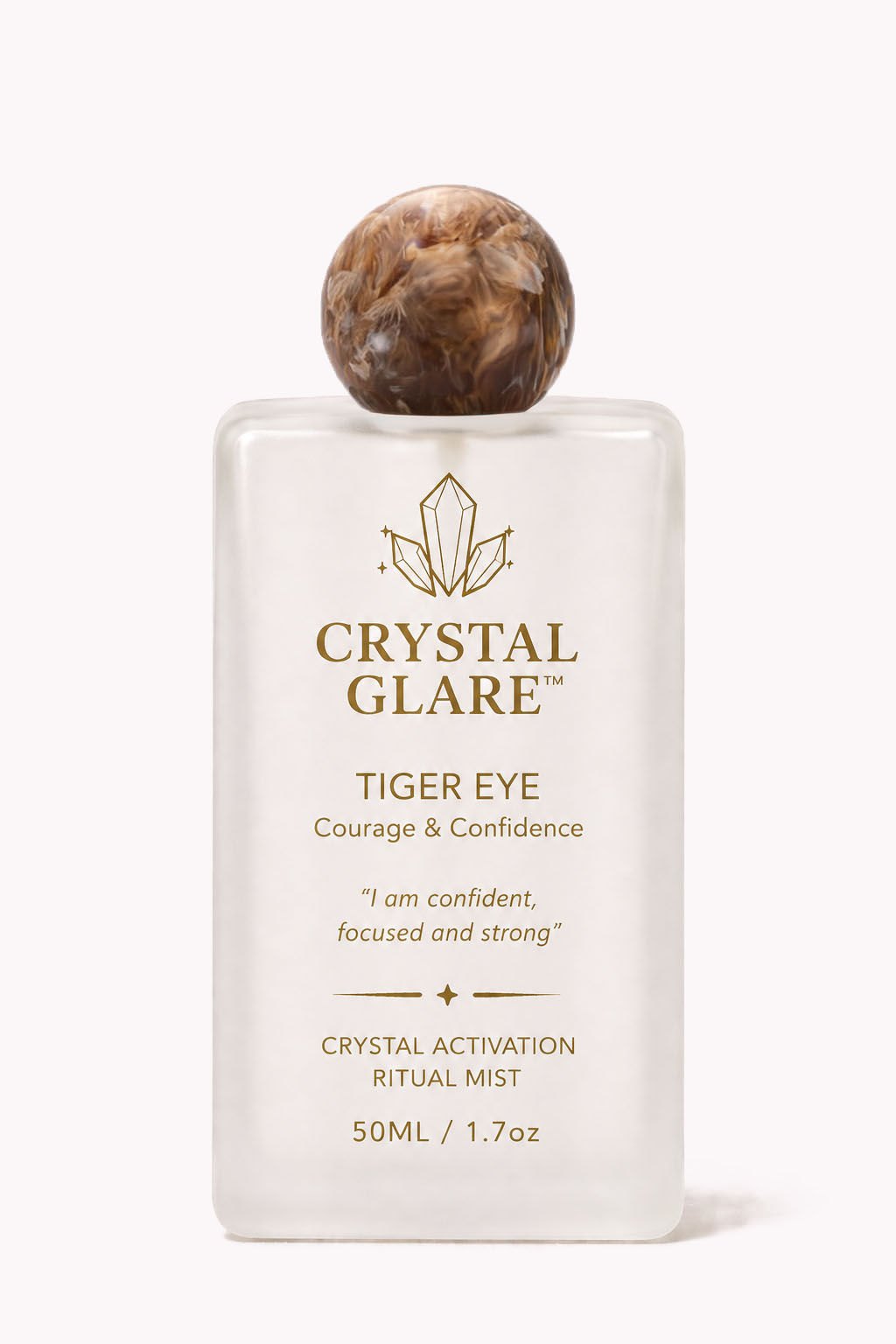 Crystal Glare™ Tiger Eye - Courage & Confidence 50ML