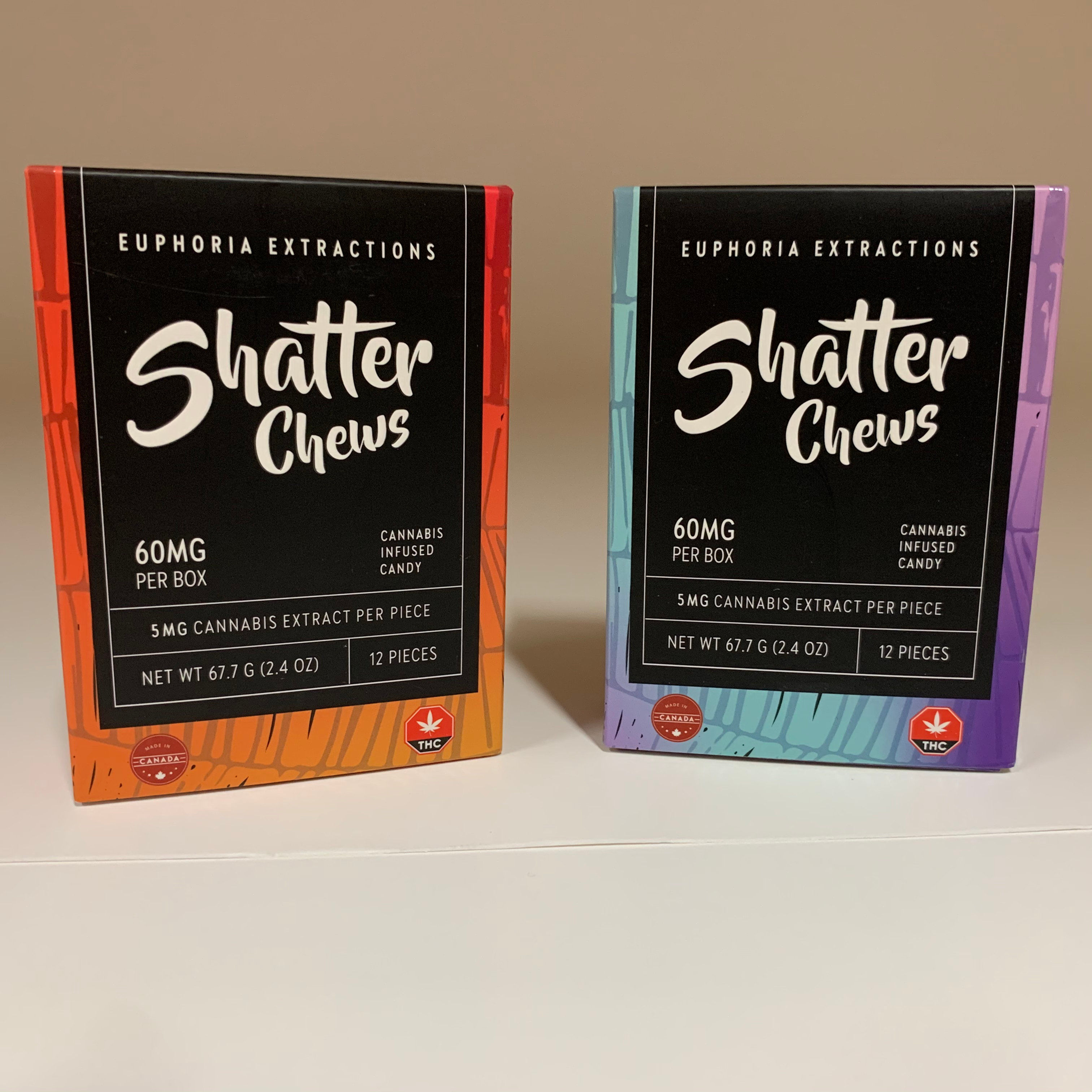 Euphoria Shatter Chews 60MG