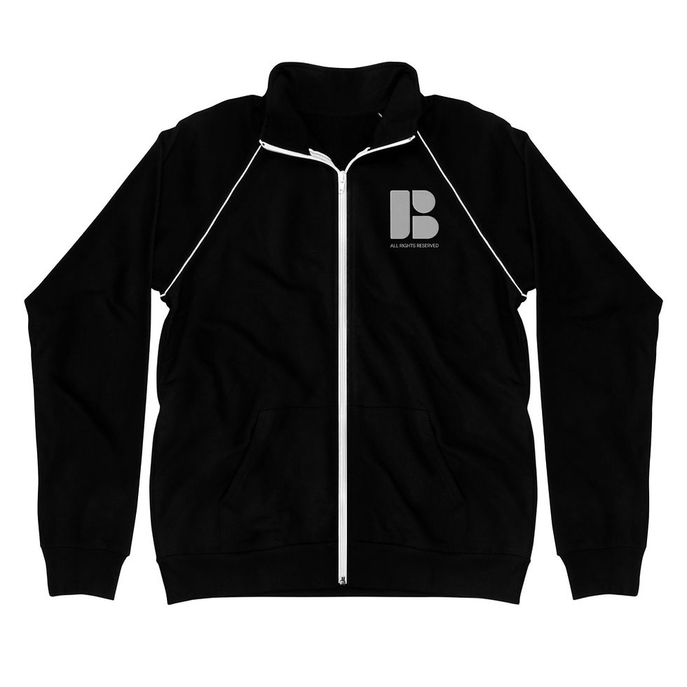 Signature Brandmark Piped Fleece Jacket