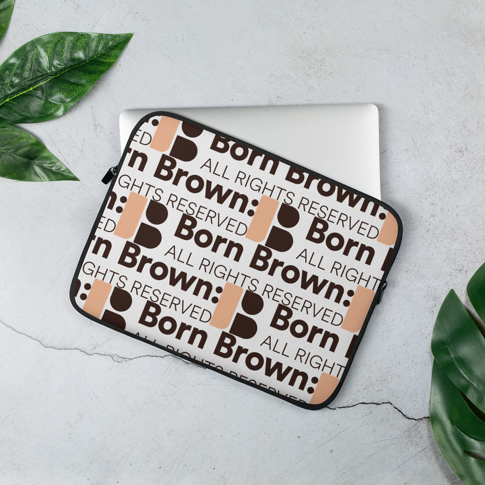 Signature Logo Allover Laptop Sleeve