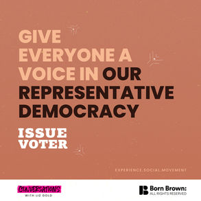 "Give Everyone A Voice In Our Representative Democracy"