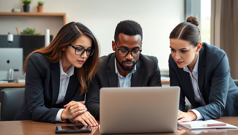 Professional receiving personalized career matches and employment opportunities tailored to their experience and goals.