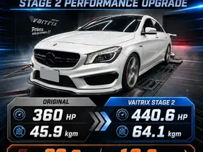 READY FOR THIS? CLA45 AMG 440HP STAGE 2 UPGRADE – HUGE POWER GAIN 🔥