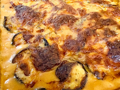 Lamb Moussaka with Roasted Aubergine