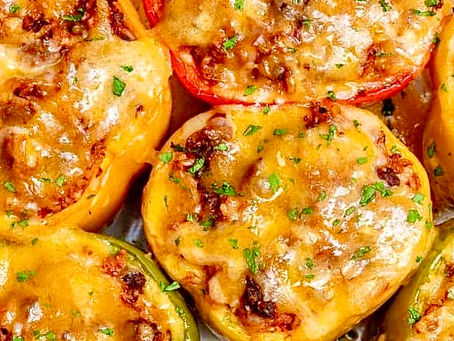 Mexican Beef Stuffed Peppers