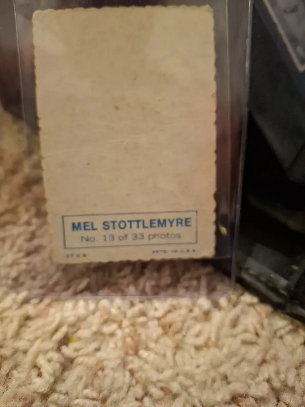 1969 Topps Vintage Deckle Edge Mel Stottlemyre New York Yankees MLB baseball