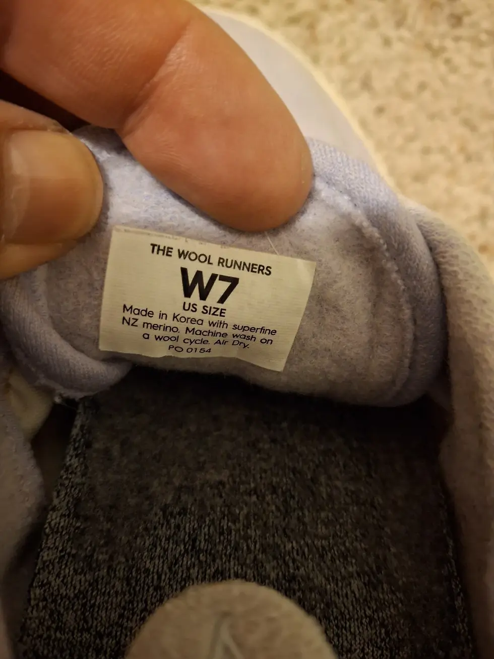 Thumbnail: Women's Size 7 All Birds Sneakers gray white casual work shoes sneakers