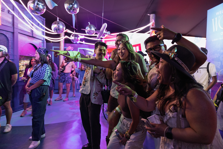 Alaska Airlines Coachella experiential activation