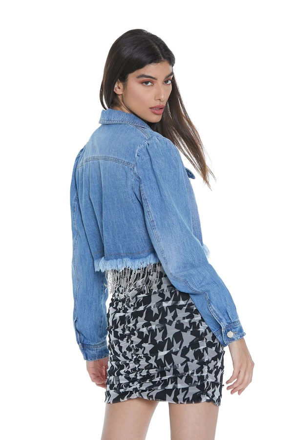 Miniatura: CASACA COM STRASS