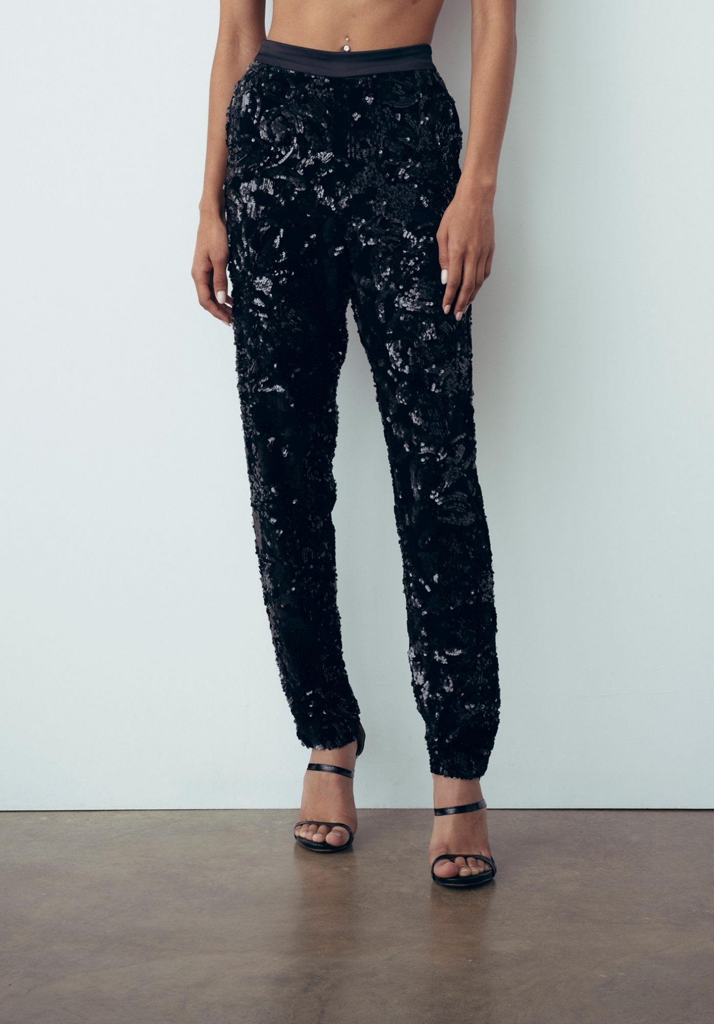 Calças com Lantejoulas