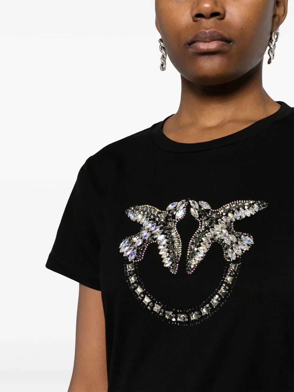 T-SHIRT COM BRILHANTE