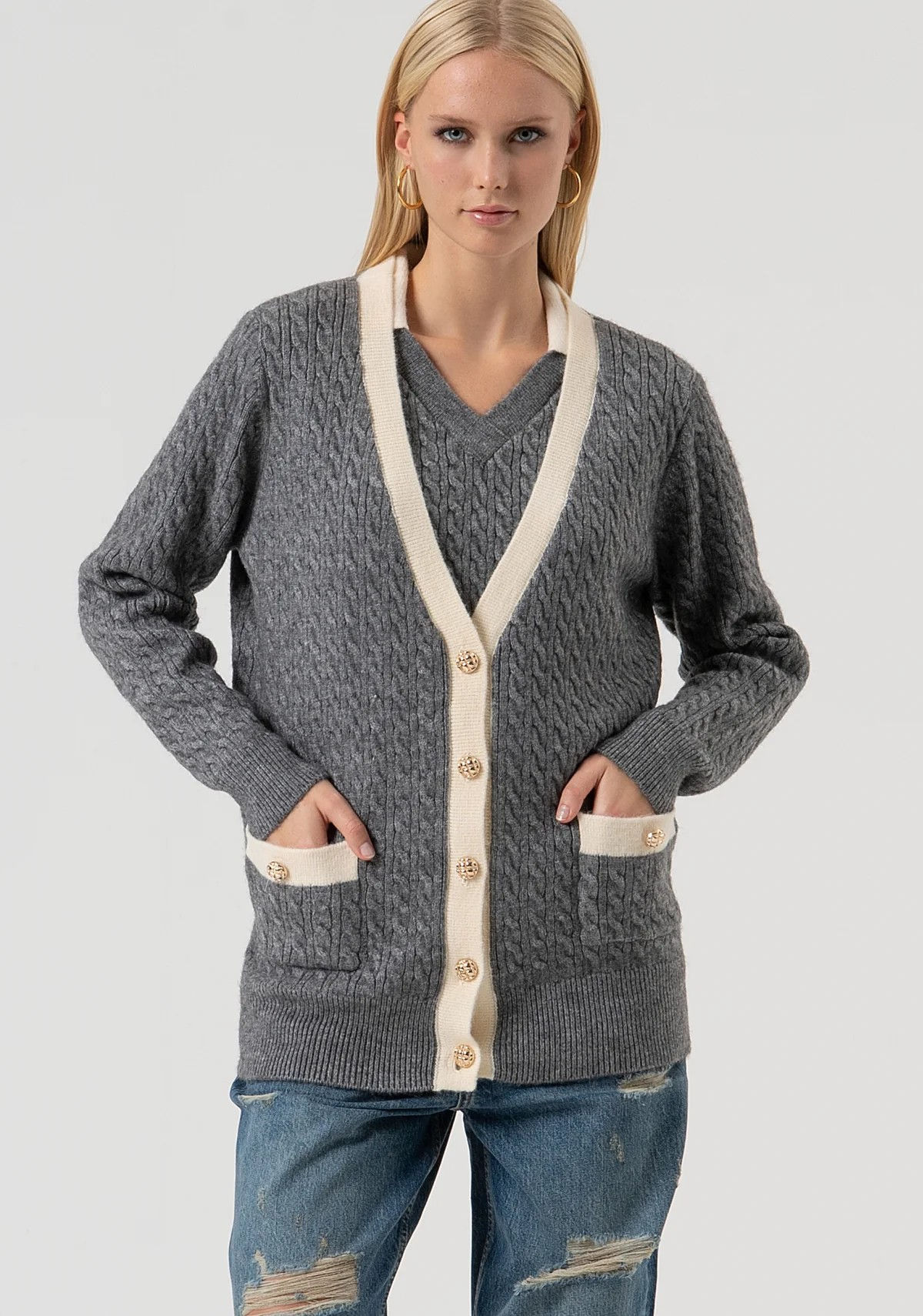 CARDIGAN OVERSIZE