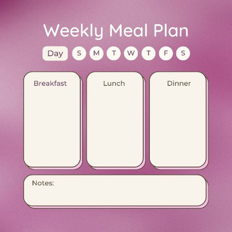 Routines and Your Diet