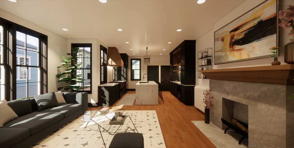 3D Rendering from Living Room
