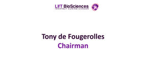 Our Chairman Tony de Fougerolles discusses innate immune rejuvenation